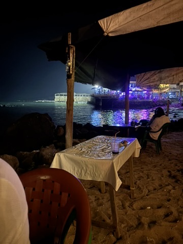 Pieds dans l’eau on the West African coast: Les Almadies